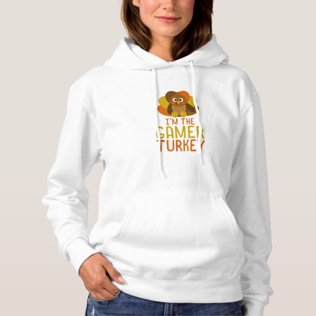 Pull À Capuche Matching Thanksgiving (Devant)
