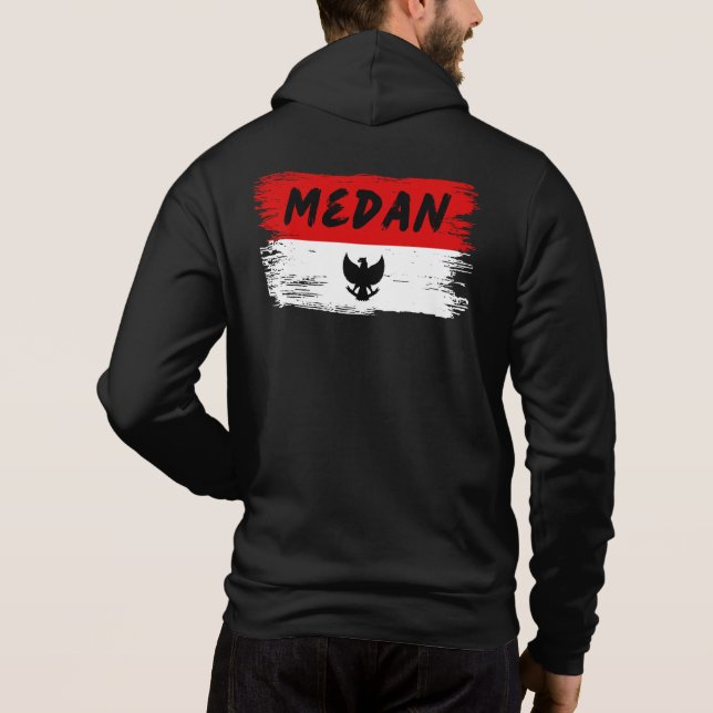Pull À Capuche Medan Indonésie  (Dos)
