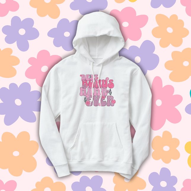Pull À Capuche Meilleur Bonus Maman jamais | (Créateur téléchargé)