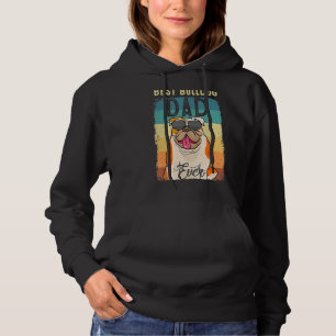 Pull À Capuche Meilleur Chien de Fête des pères de Bulldog Papa