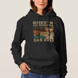 Pull À Capuche Meilleur papa Chihuahua jamais