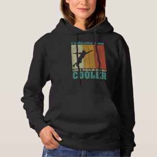 Pull À Capuche Mens Vintage Rétro Clôture Papa Comme Un Papa Régu