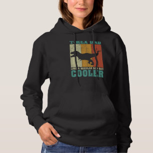 Pull À Capuche Mens Vintage Retro Rex Papa Comme Un Père Régulier
