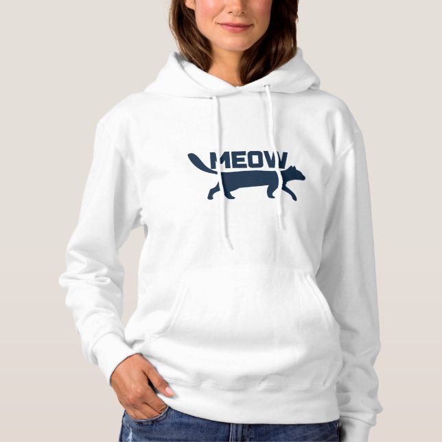 Pull À Capuche Meow (conception de variante) (Devant)