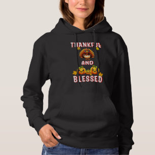 Pull À Capuche Merci béni 23 US Maple Novembre Thanksgiving