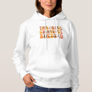 Pull À Capuche Merci gracieux béni