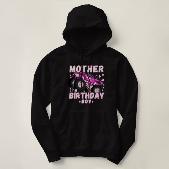Pull À Capuche Mère de l'Anniversaire Garçon Cool Engines Fille M (Design devant)