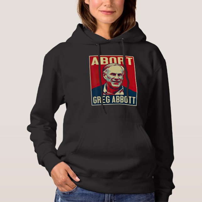 Pull À Capuche Mères contre Greg Abbott Texas Anti Abbott Suck (Devant)
