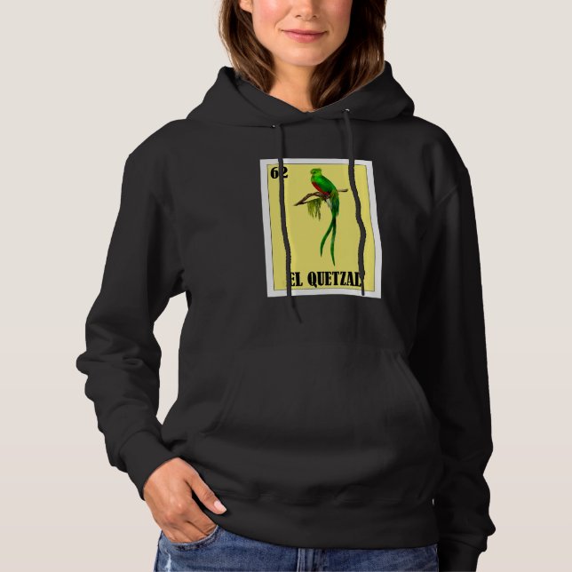 Pull À Capuche Mexicain pour Oiseau   El Quetzal (Devant)