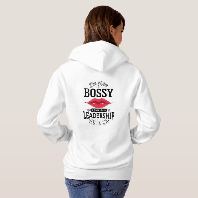 PULL À CAPUCHE MI PAS DE CITER BOSSY (Dos entier)