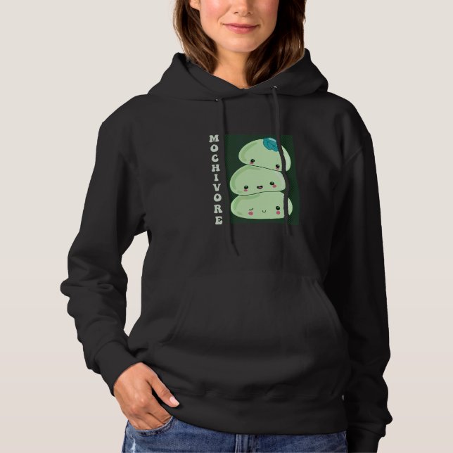 Pull À Capuche Mochivore Délicieux Riz Mastiquable Nourriture Suc (Devant)