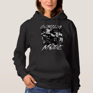 Pull À Capuche Mode Gorille Muscles Bodybuilding Bête Gym Entraîn