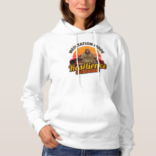 Pull À Capuche Mode Méditation Résilience Activée Art Bigfoot