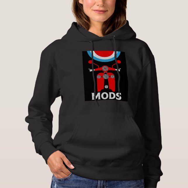 Pull À Capuche Mods - Mods Et Rockers - Musique Britannique (Devant)