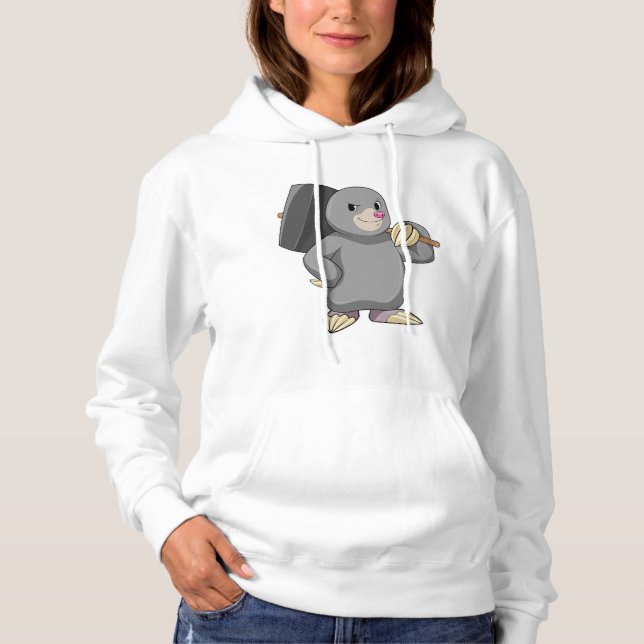 Pull À Capuche Mole en Handyman avec Hammer (Devant)