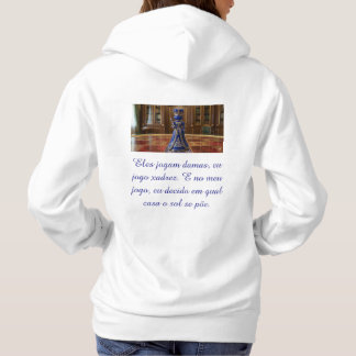 Pull À Capuche Moletom Premium "Rainha do Xadrez