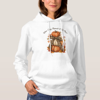 Pull À Capuche Moments Douillets et Magie d'Automne