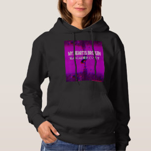 Pull À Capuche Mon Coeur Est Vaporwave Aestetic Indie Japonais