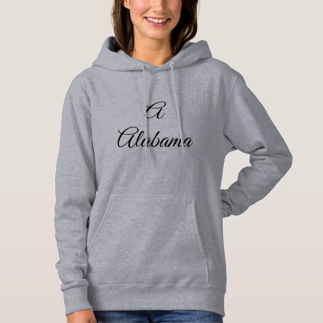 Pull À Capuche Monogramme Alabama (Devant)