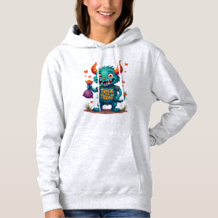Pull À Capuche Monstre de bonbons Trick or Treat � T-Shirt Hallow
