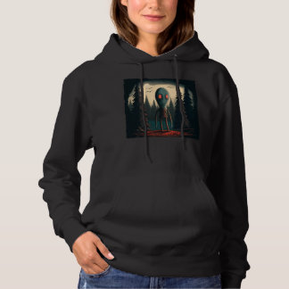 Pull À Capuche Monstre de Flatwoods Braxie 1952 Alien Cryptide Ef