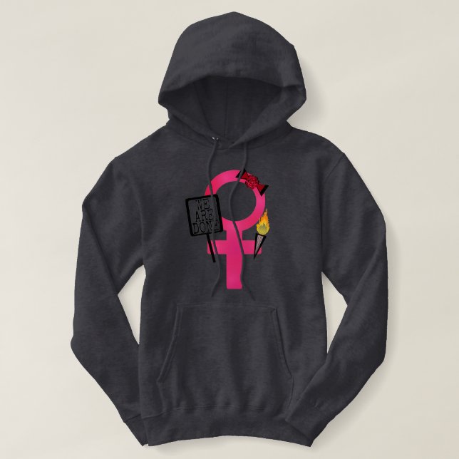 Pull À Capuche Monter à la Matriarchie  (Design devant)