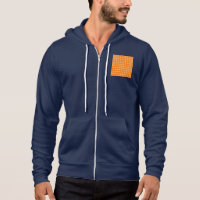 Motif diamant orange combiné STaylor