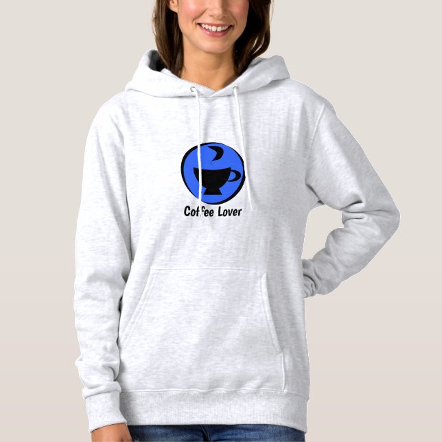 Pull À Capuche Motif esthétique moderne / Illustration pour vêtem (Devant)