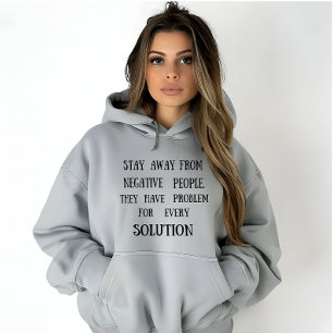 Pull À Capuche Motivational cite des paroles de vie amusantes