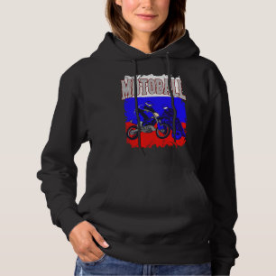 Pull À Capuche MOTOBALL RUSSIE MOTOBALL Cadeau MOTO-BALL Moto Bal