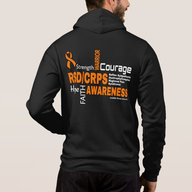 Pull À Capuche Mots...Sweat - shirt à capuche RSD/CRPS (Dos)