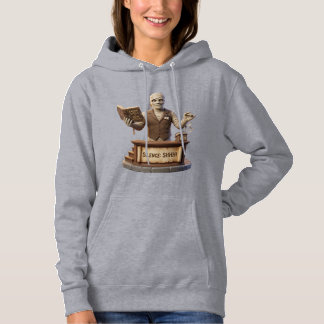 Pull À Capuche Mummy Librarian Ancient Spells Funny Halloween