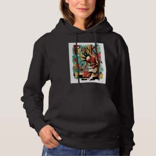 Pull À Capuche Musicien de musique punk guitare abstraite rock ra