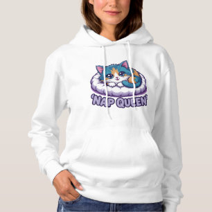 Pull À Capuche Nap Queen Kawaii Cat