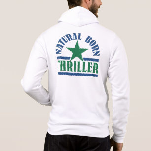 Pull À Capuche Natural Born Thriller nom personnalisé