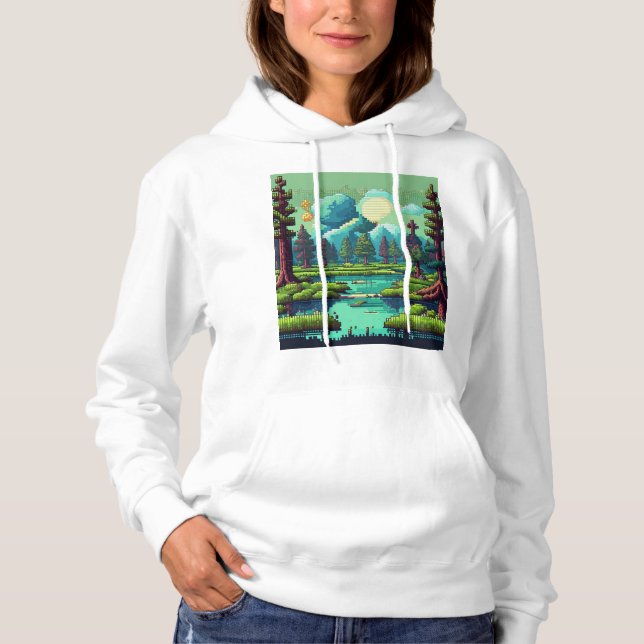 Pull À Capuche Nature 1. (Devant)