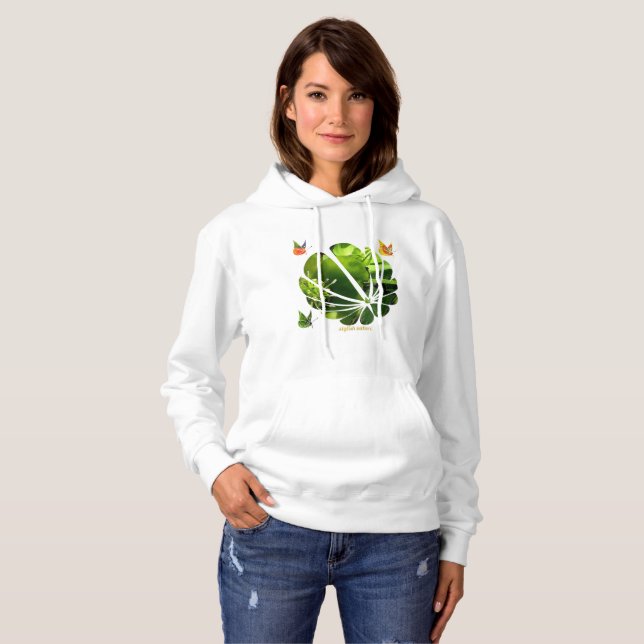 Pull À Capuche Nature élégante (Devant entier)