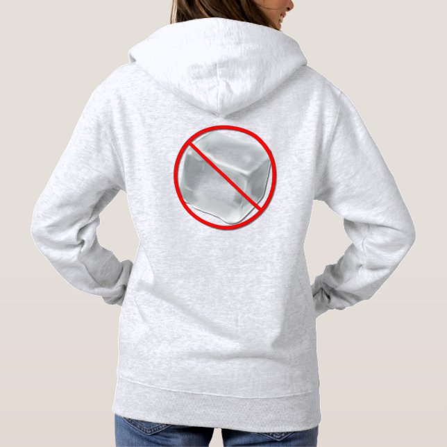 PULL À CAPUCHE NO I.C.E. (Dos)