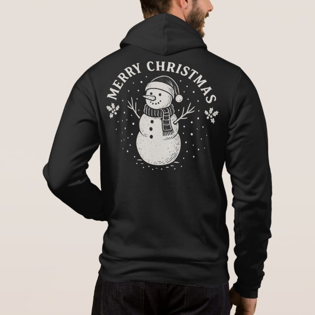 Pull À Capuche Noël (Dos)