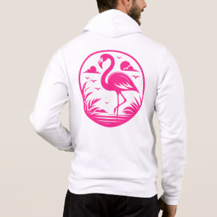 Pull À Capuche Nœud de flamant rose-68730