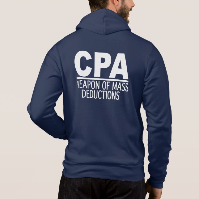 Pull À Capuche Nom personnalisé CPA (Dos)