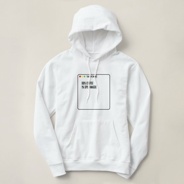 Pull À Capuche Nom personnalisé drôle d'enseignant spécialisé  (Design devant)