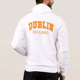 Pull À Capuche Nom personnalisé Dublin Irlande