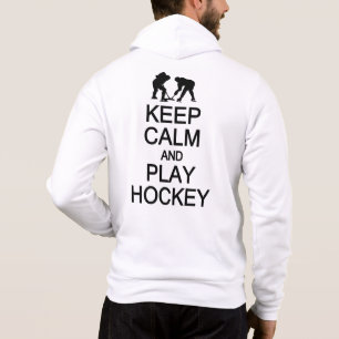 Pull À Capuche Nom personnalisé Gardez votre calme et jouez au ho