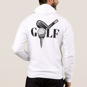 Pull À Capuche Nom personnalisé Golf