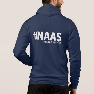 Pull À Capuche Non en tant que service HUMOUR technologique NAA