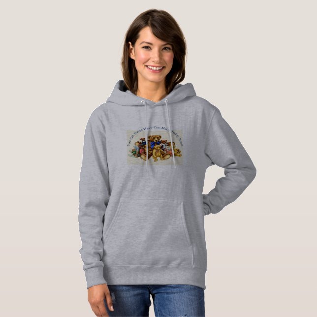 Pull À Capuche NOUNOURS HODED SWEATSHIRT FEMMES Gray (Devant entier)