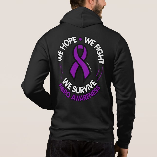 Pull À Capuche NOUS ESPÉRONS COMBATTRE NOUS SURVIVONS...Sweat - s (Dos)