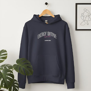 Pull À Capuche Observations Douces Énergie de Sortie Sombre