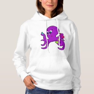 Pull À Capuche Octopus comme enseignant avec équipement de labora